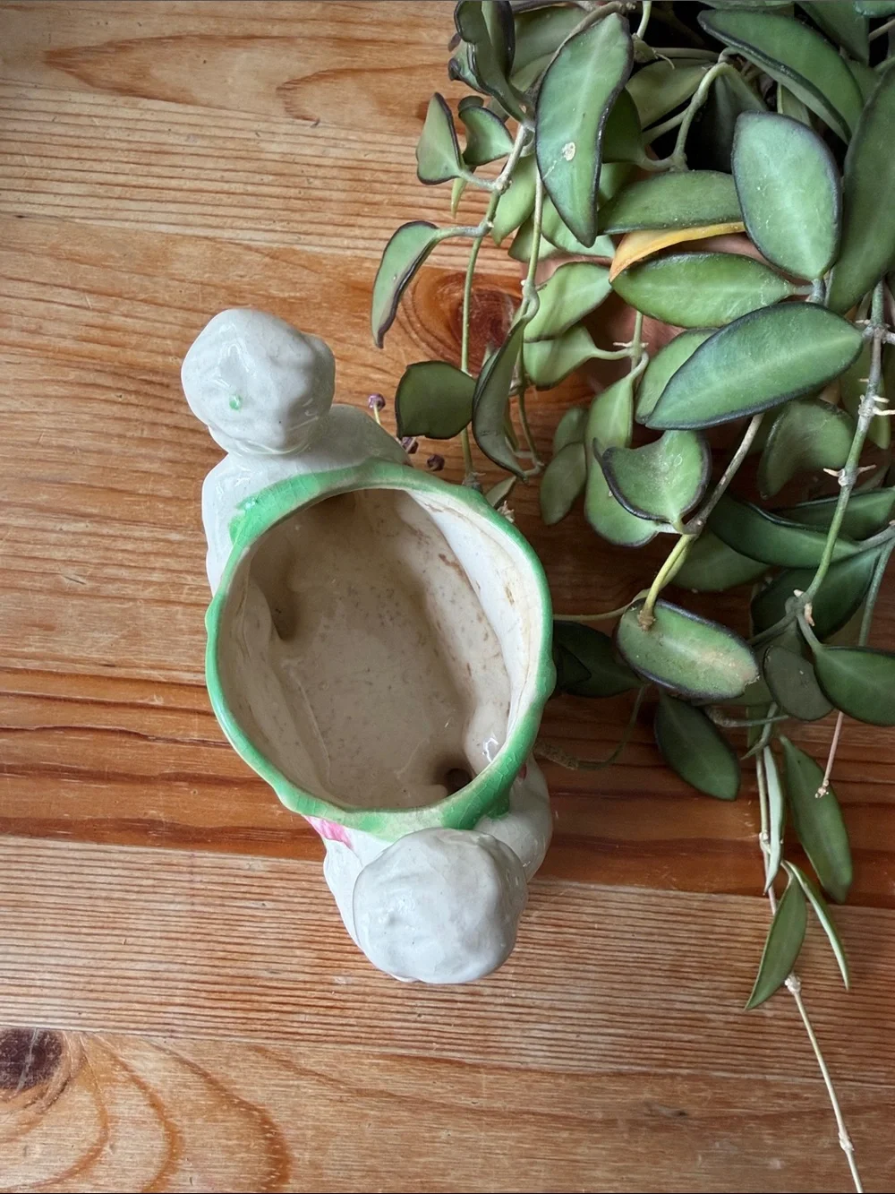 Vintage Cherub Planter
